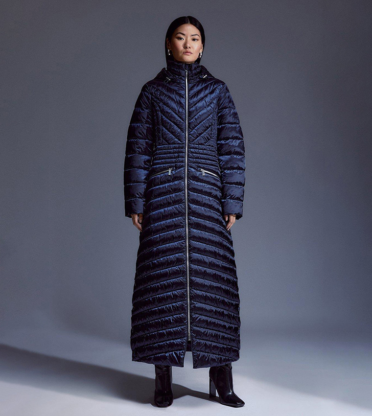 Lightweight Packable Maxi Coat