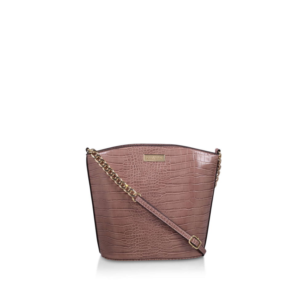 Freda Croc Bucket Bag