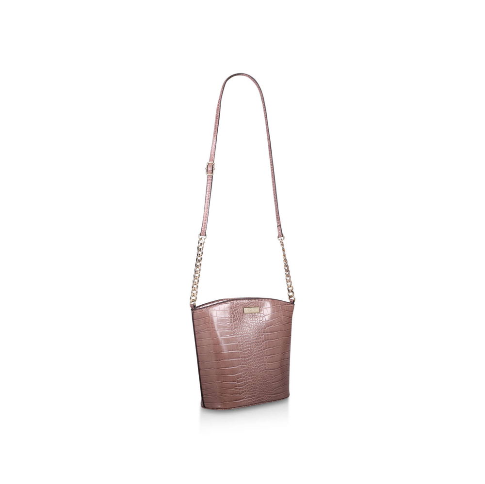 Freda Croc Bucket Bag - Image 2