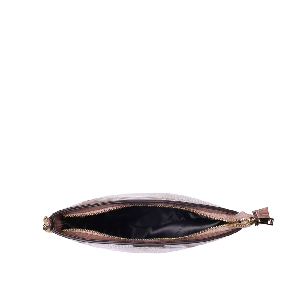 Freda Croc Bucket Bag - Image 4