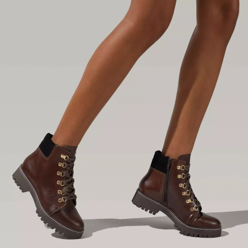 Stolen Biker Boots Brown Shoes