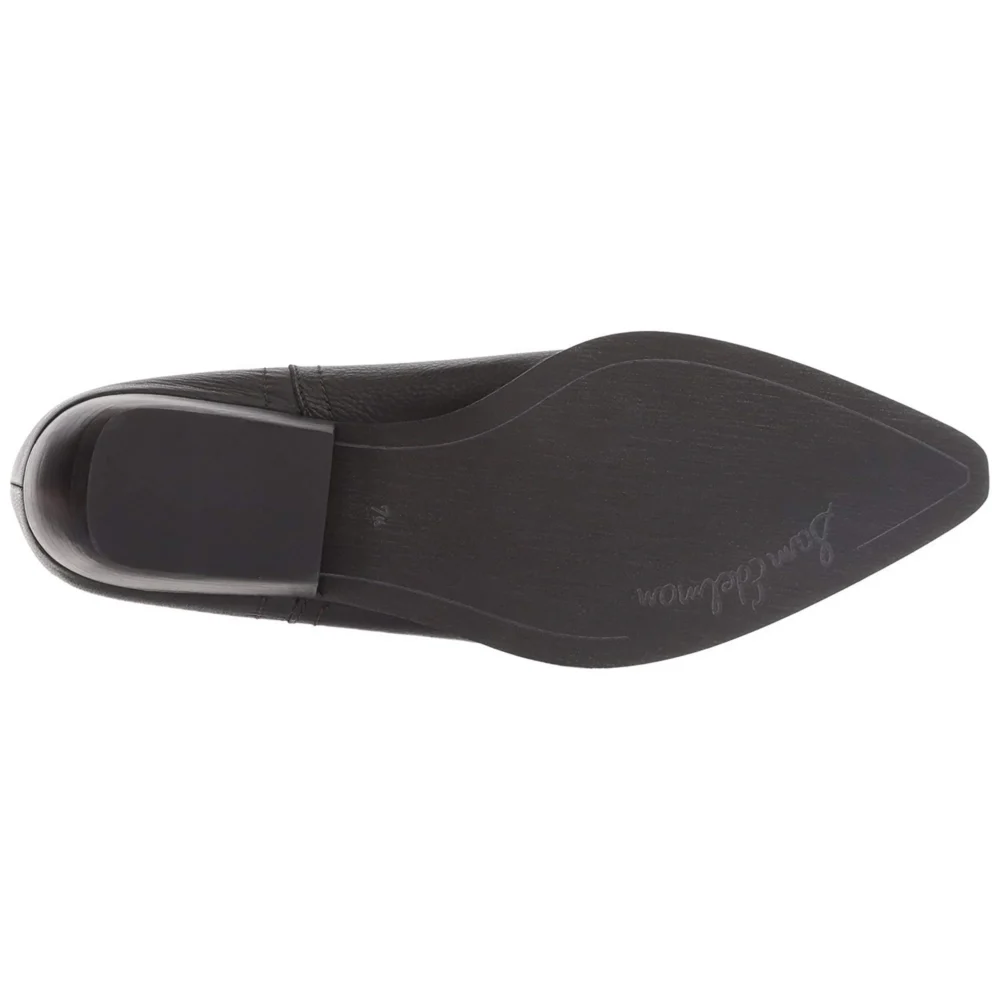 Ava Black Leather Boots - Image 4