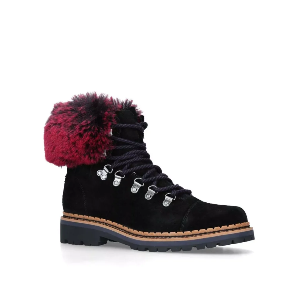 Bowen Black Biker Boots - Image 2