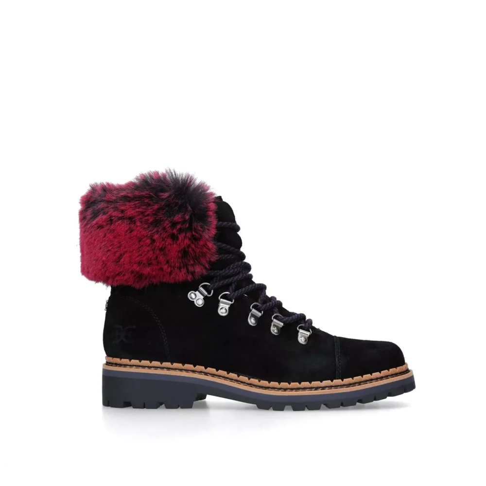 Bowen Black Biker Boots - Image 4