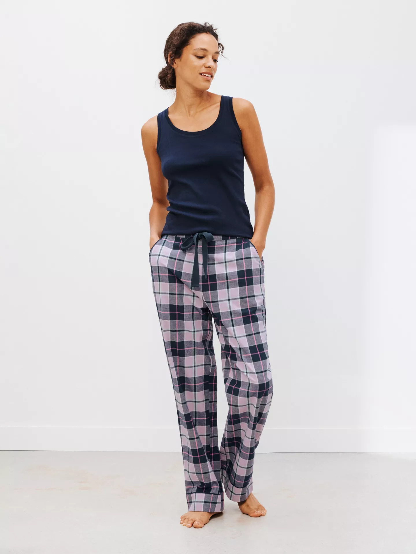 Naomi Check Pyjama Bottoms