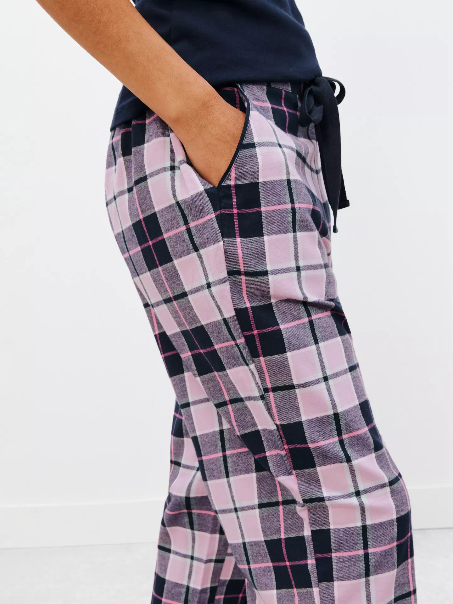 Naomi Check Pyjama Bottoms - Image 2