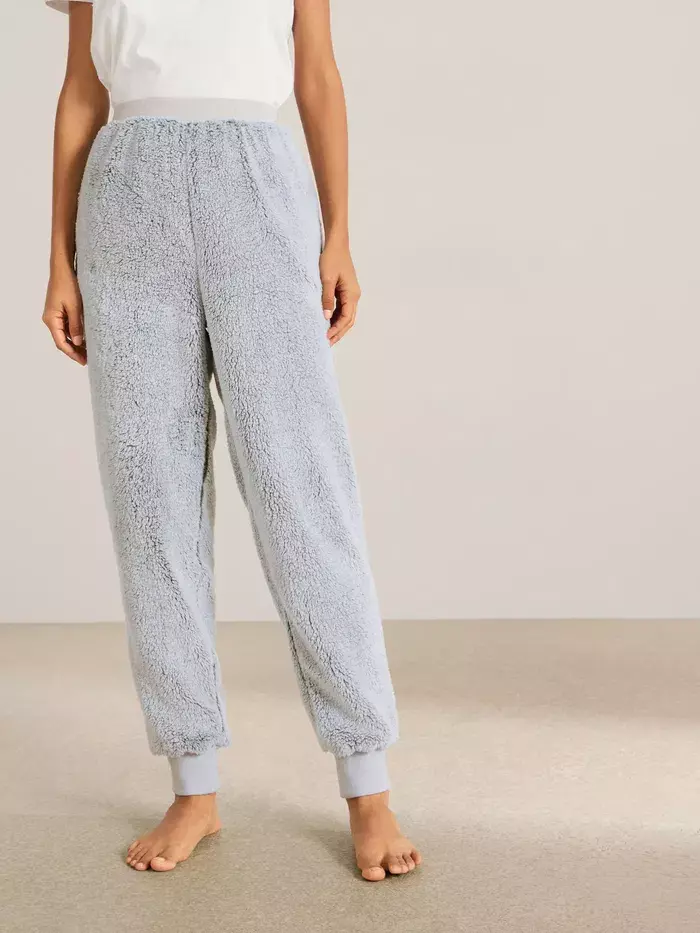 High Pile Fleece Lounge Trousers