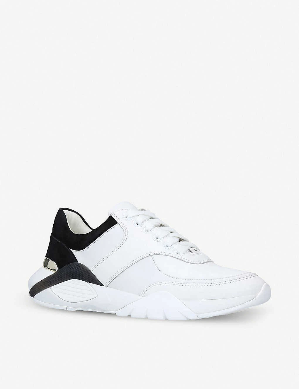 London Iris White Black Trainers