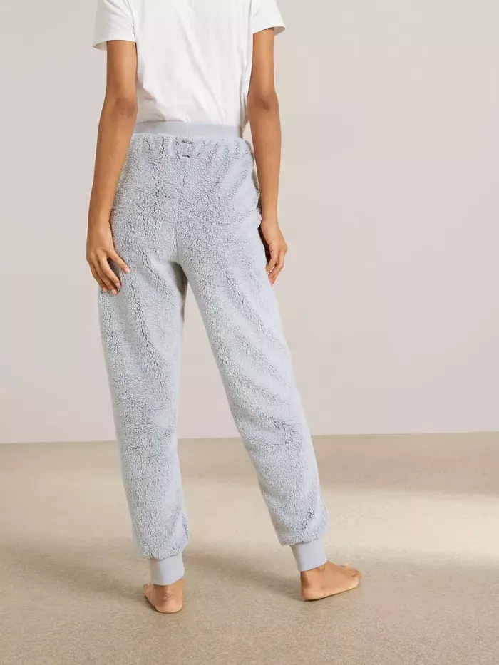 High Pile Fleece Lounge Trousers - Image 2
