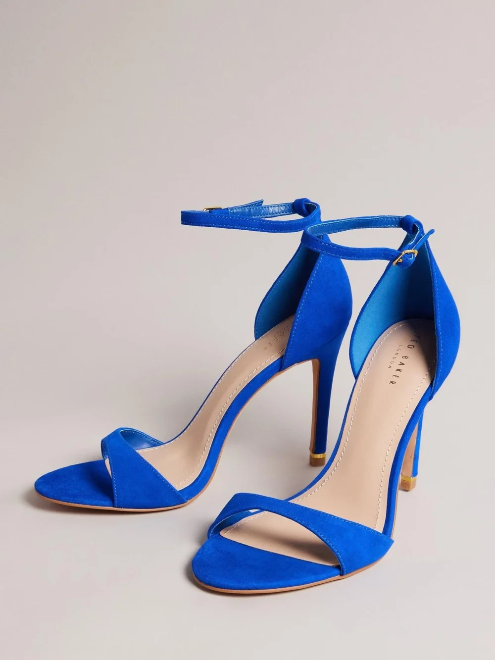 Helmias Suede Heeled Sandals
