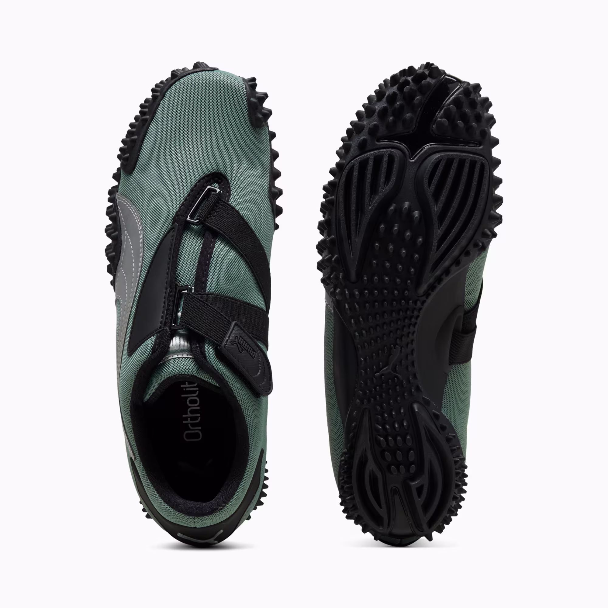 Mostro OG Panelled Low-Top Woven Trainers - Image 6